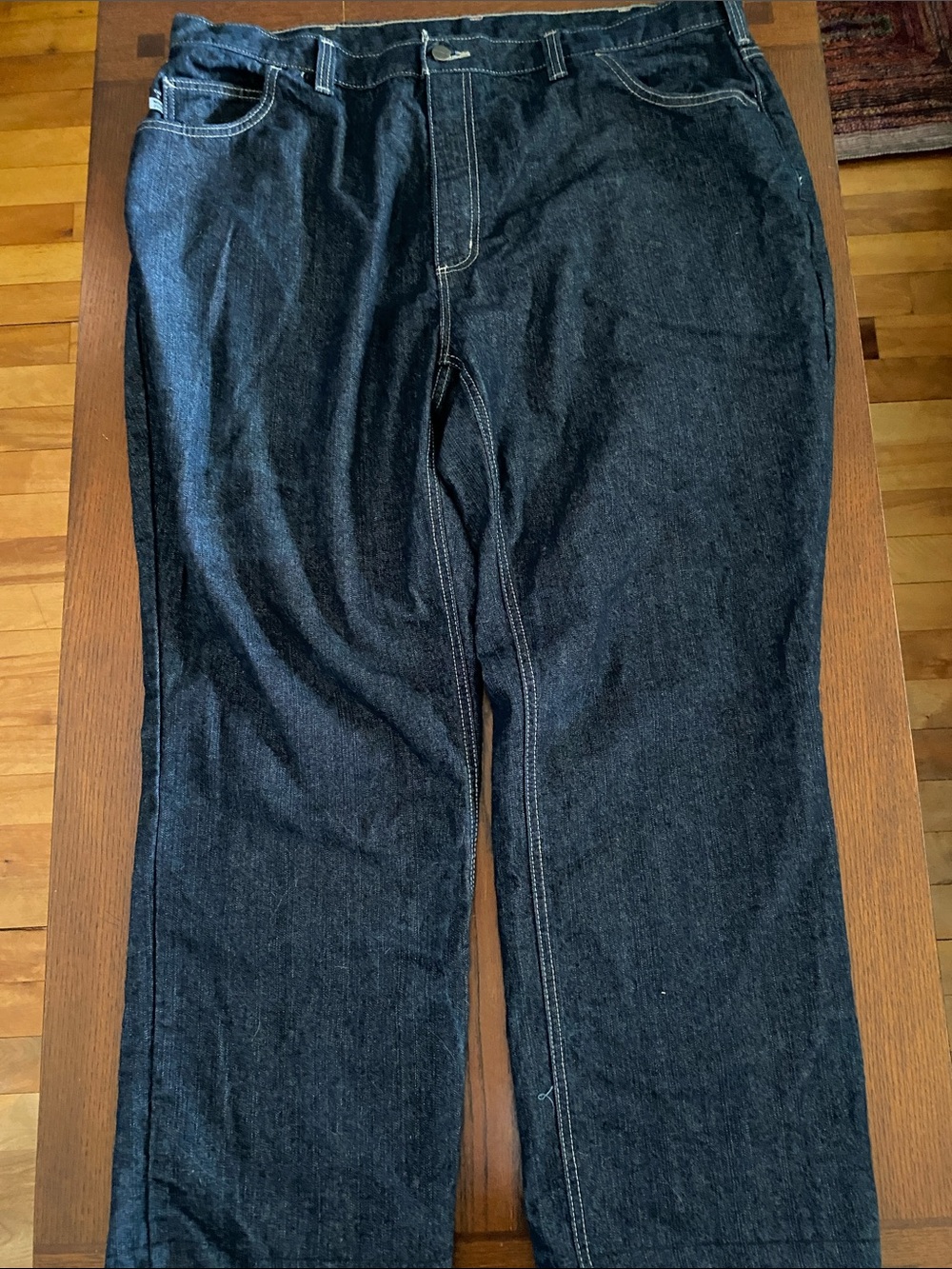 Carhartt Men's Dark Indigo Straight Leg Jeans